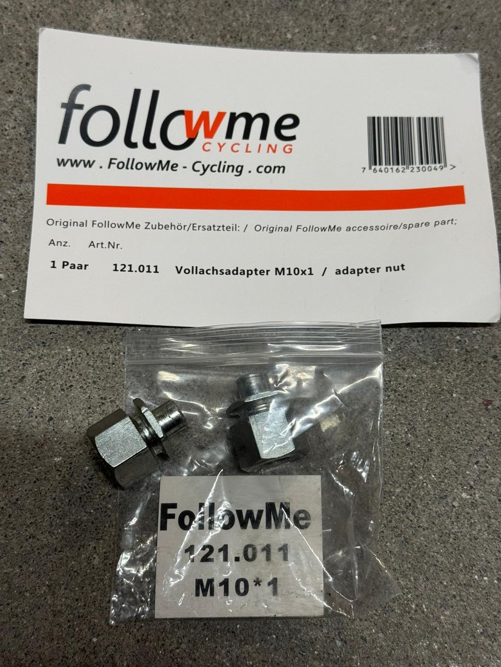 Pezzi di ricambio: FollowMe – Usato da Flamatt venduto da BR.AK_8mr 2