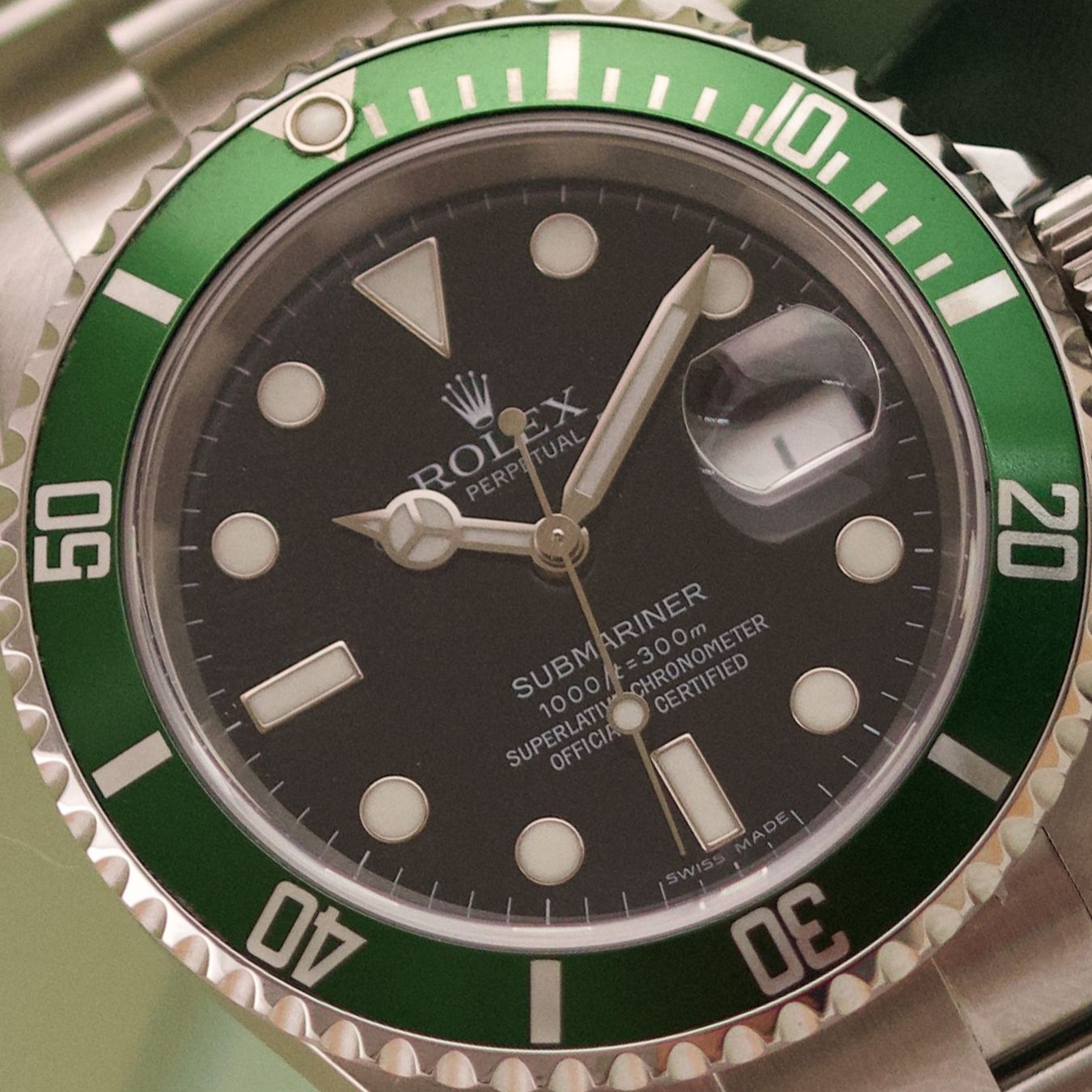 Rolex Orologi: Rolex Submariner "Kermit"/ 16610LV / 2005 / Full Set – Usato da Luzern venduto da PrimeSwissTime 3