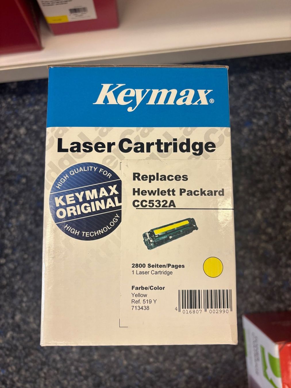 Druckerpatronen & Toner: Keymax Toner CC532A yellow neu – Neu und originalverpackt aus Aarau von ric_j2fq 1