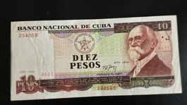 Cuba 10 Pesos 1991 – Máximo Gómez