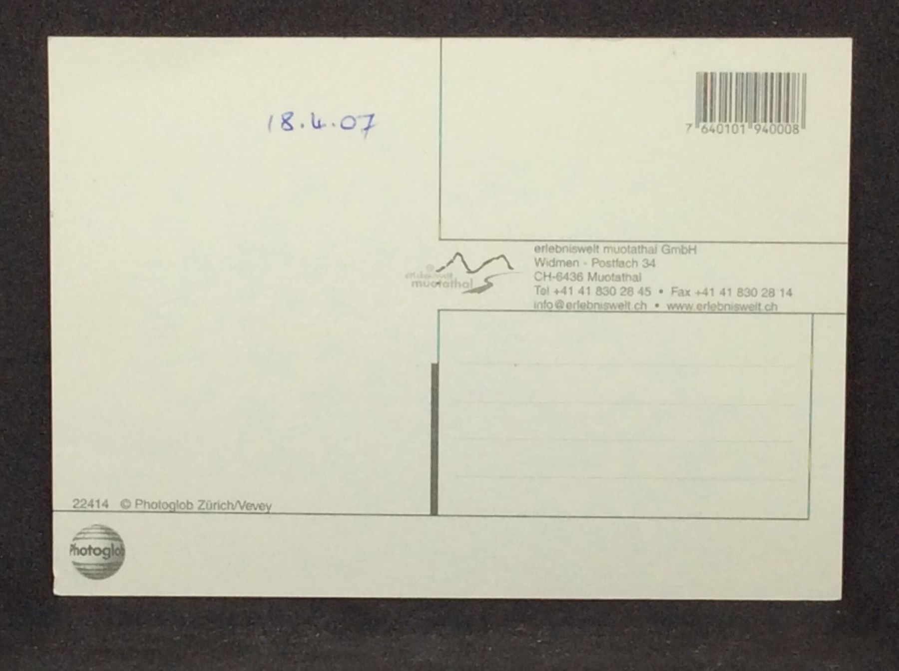 Cartoline postali: Muotathal – Usato da Widnau venduto da Brusi9 1