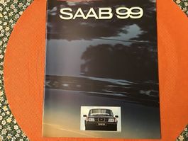 Saab 99 Verkaufsprospekt 24 S. 1979