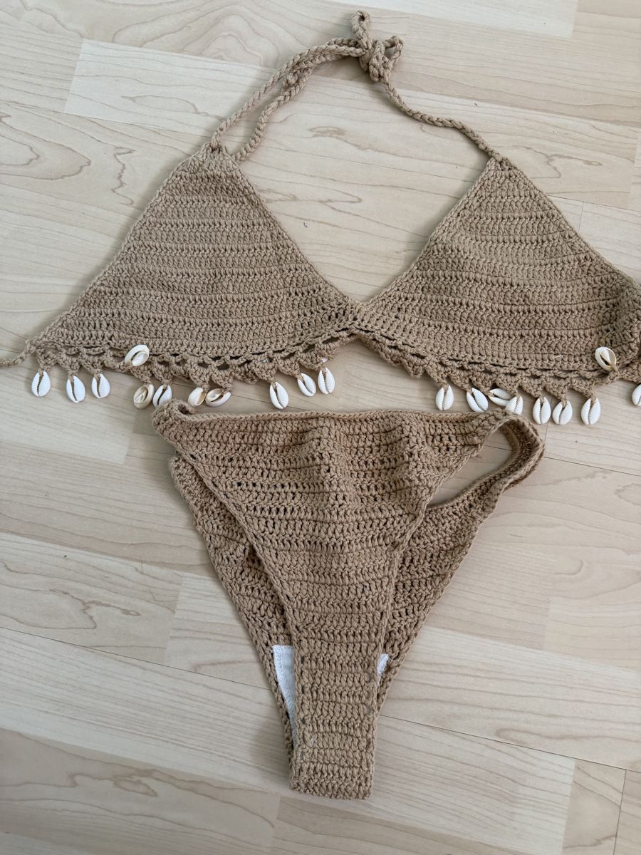 Badekleider & Bikinis: Bikini gehäkelt, S – Gebraucht aus Birmensdorf ZH von elibela