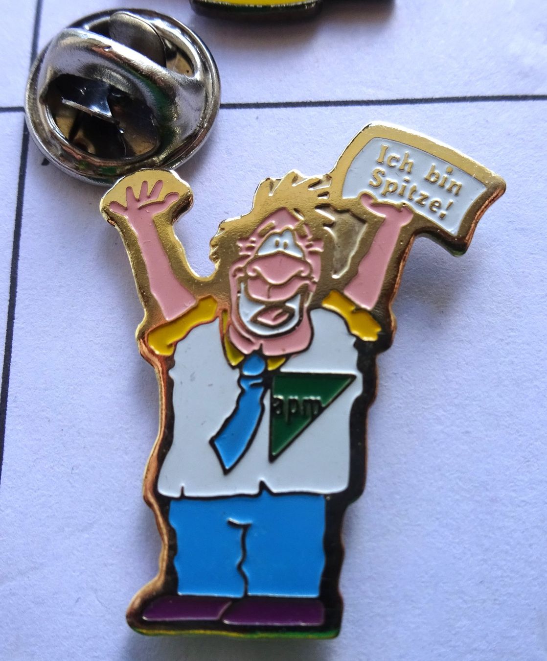 Plaquettes & Badges: Pin MANN ich bin Spitze  apm – D'occasion à Utzenstorf par BUtter81