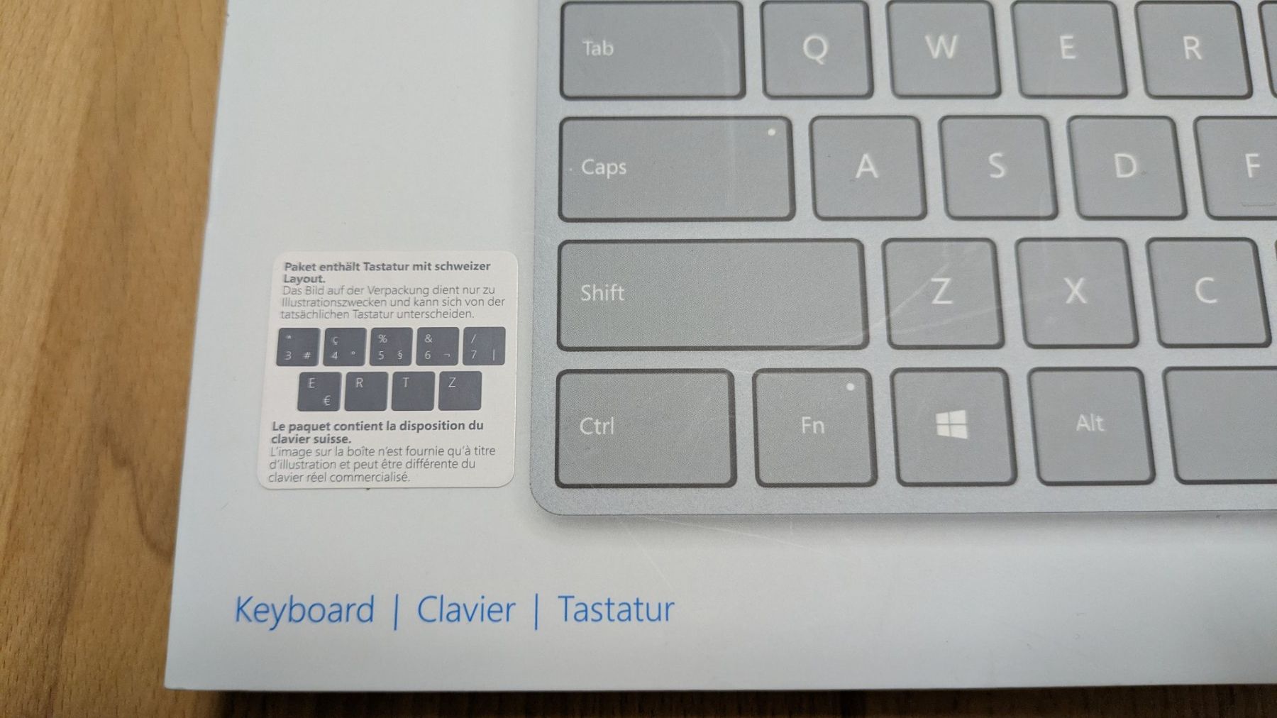 Microsoft Tastiere: Microsoft Surface Keyboard 1742 - WS2-00008 - CH Layout! – Usato da Staufen venduto da Fleby84 2
