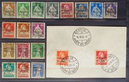 SOCIÉTÉ DES NATIONS: Lot des oblitérés des années 1922 à 30