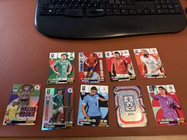 Panini Fussballkarten Set div. Spieler guter Zustand