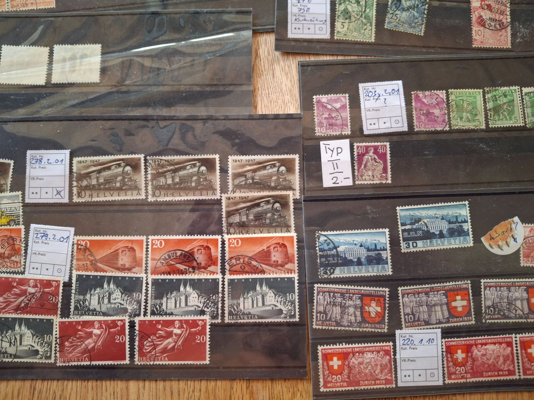 Tous les timbres: Briefmarken Abarten und Spezielle – D'occasion à Aadorf par Greg19 2