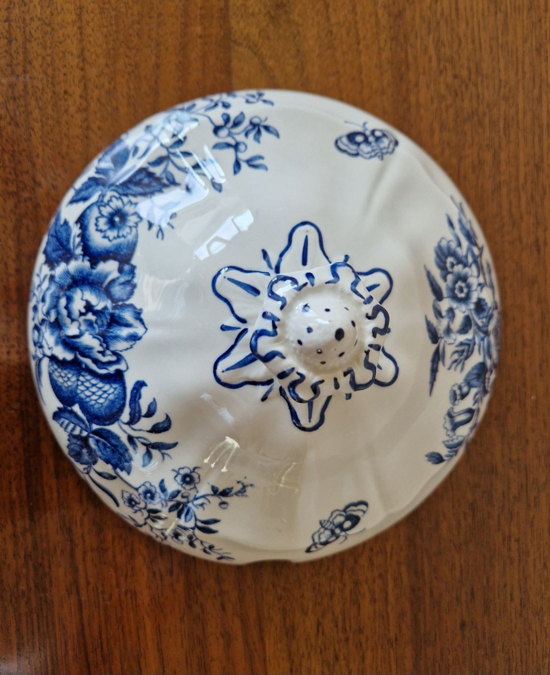 Schalen: Suppenschüssel mit Deckel,  Peony England – Neu (gemäss Beschreibung) aus Bern von Antikbatik 2