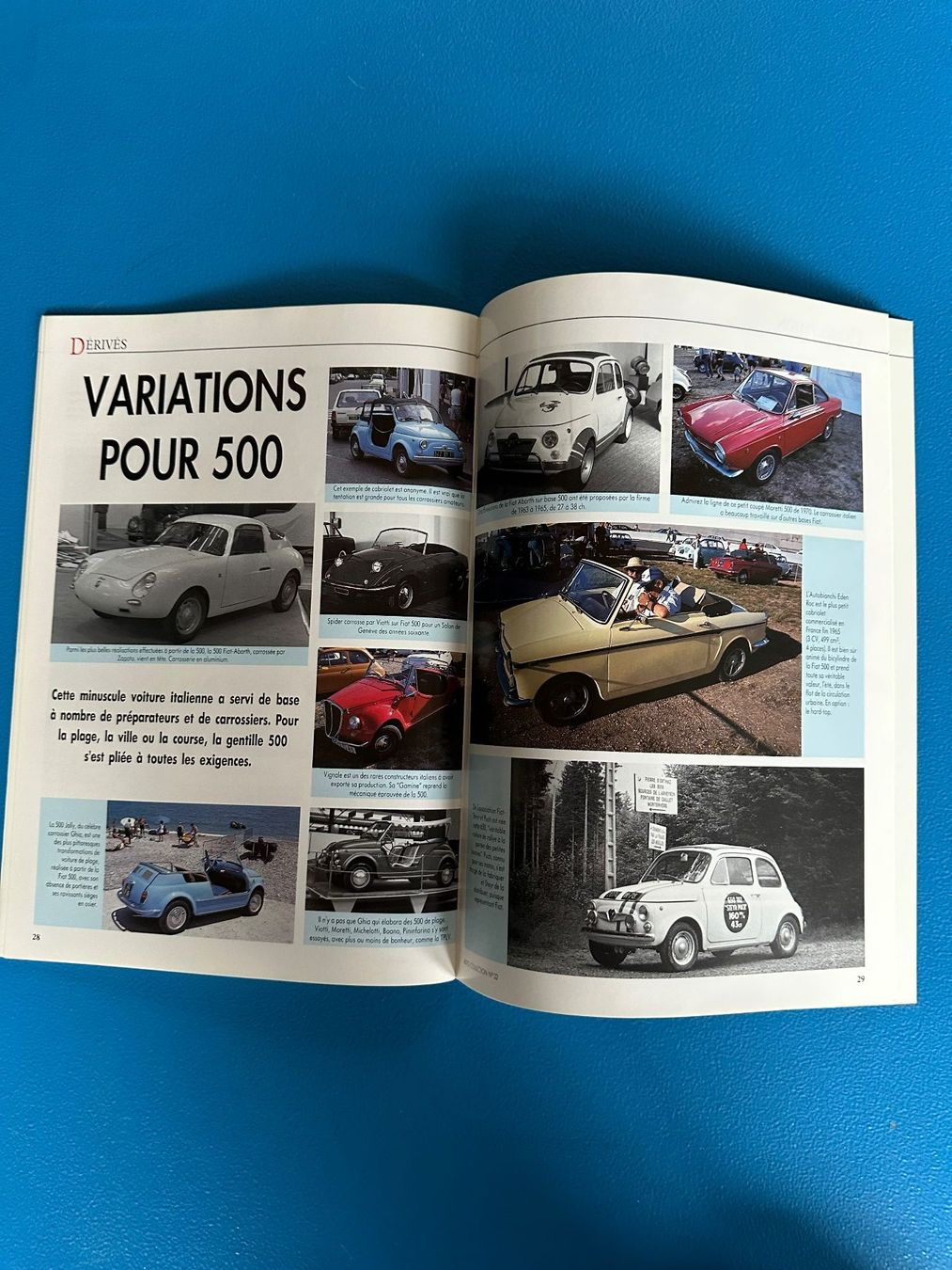 Riviste & Magazine: Heft , Fiat 500  , Auto - Passion  1994 , Oldtimer – Usato da Boswil venduto da pavo1 8