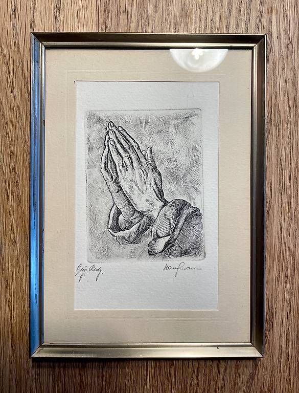 Foto & Immagini: Gerahmter Kunstdruck Betende Hände – Usato da Chur venduto da Tenorio