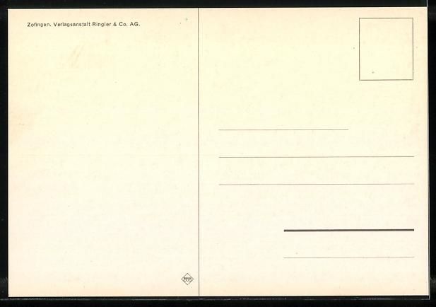 Cartoline postali: Zofingen, Verlagsanstalt Ringier, Co AG – Usato da Berlin venduto da bartko-reher 1