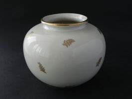 Vase mit schönem feinem Farn Dekor Langenthal 1945 - 5149/2