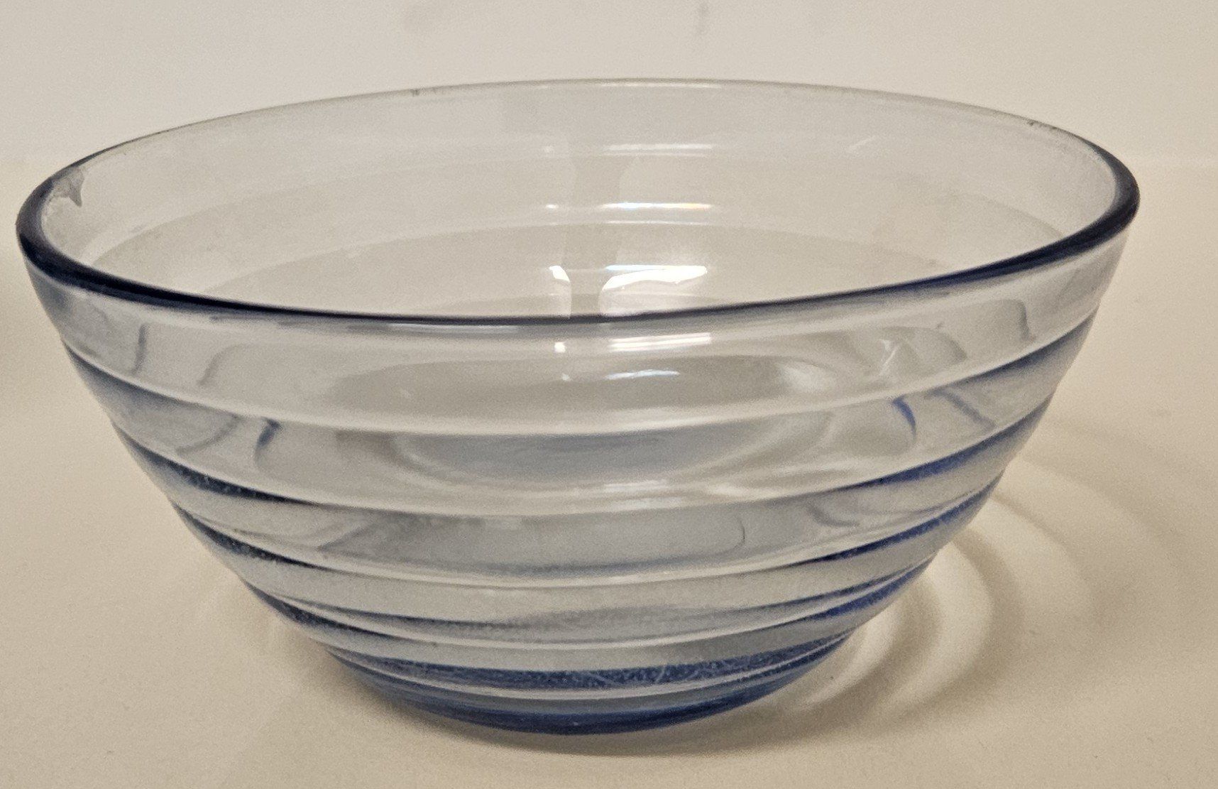 Ciotole: 6er Set Vintage Glas Dessertschalen, hellblau – Nuovo (secondo la descrizione) da Muttenz venduto da Gepard23 3