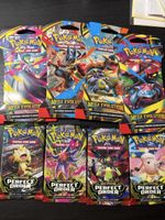 8 boosters Pokémon sealed 
