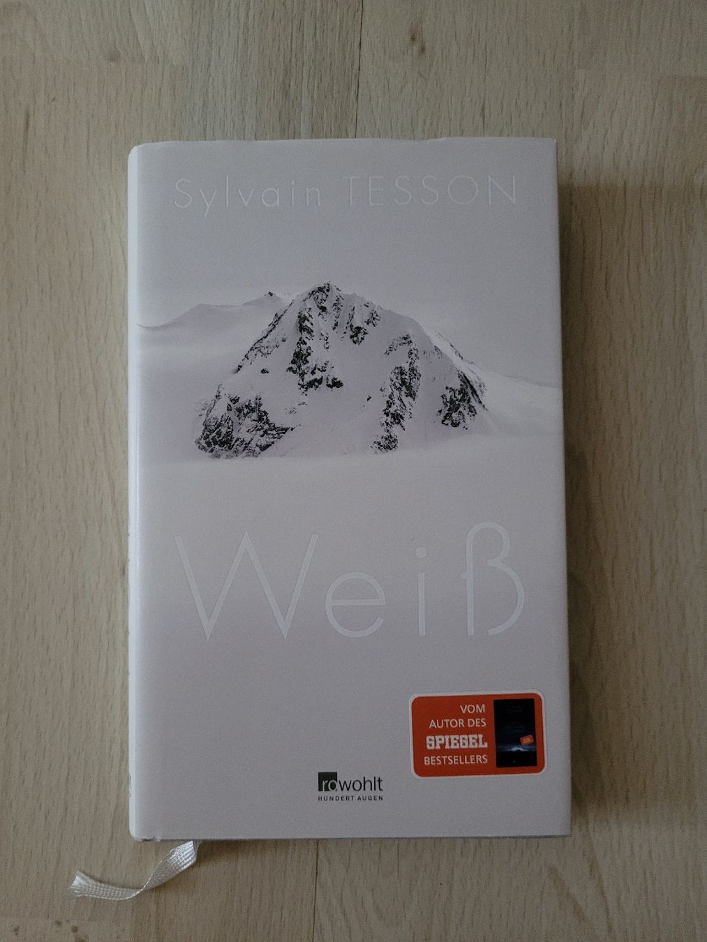 Bücher: Sylvain Tesson: "Weiss" – Gebraucht aus Perlen von Safari_23