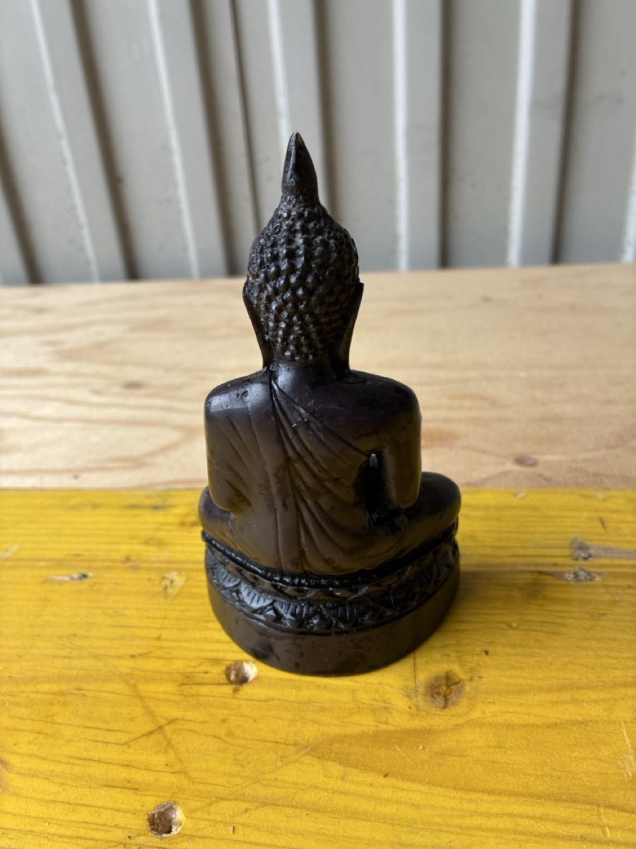 Statuette: Statue Bouddha résine noire,   – Usato da Lully FR venduto da myr_pzt8 1