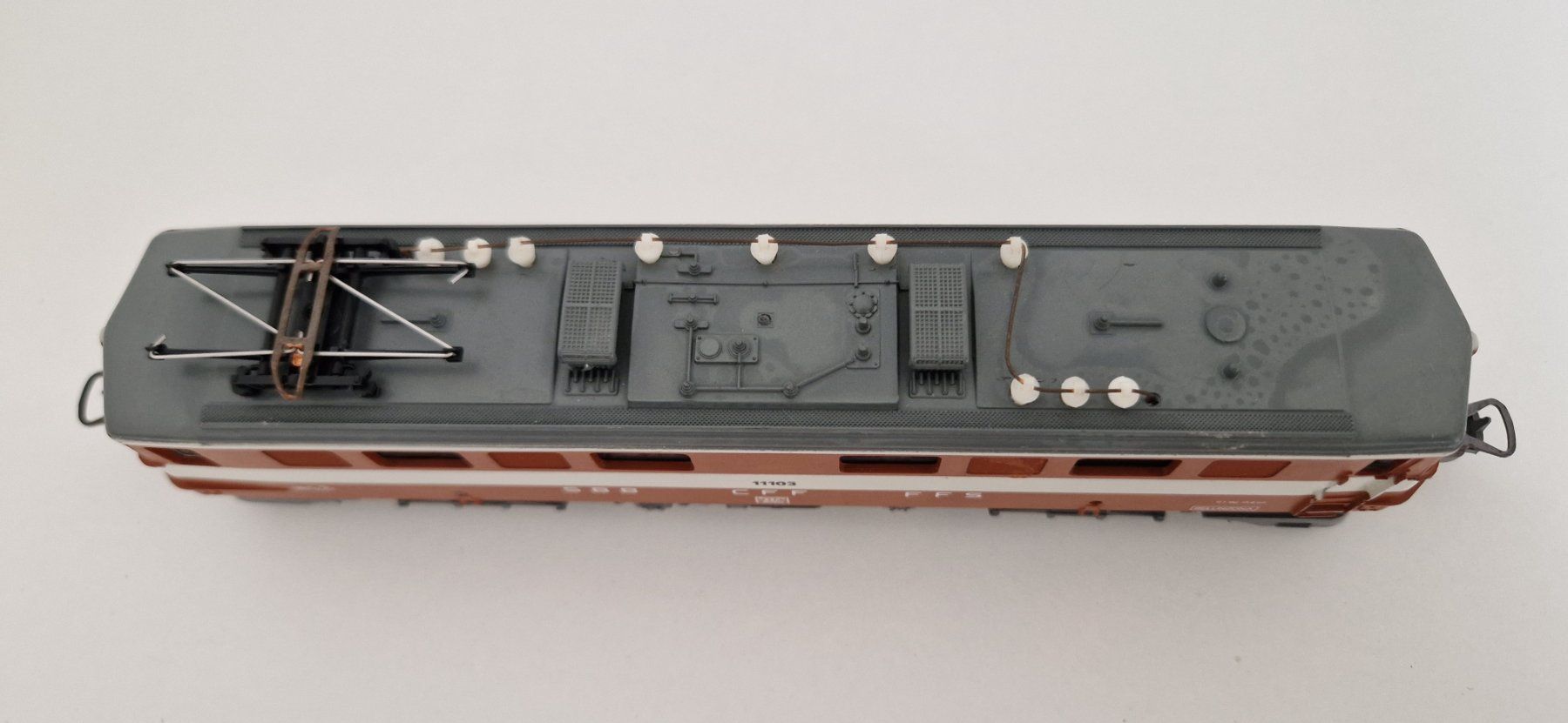 Lima Modellini di ferrovie: Lima H0 Lokomotive SBB, CFF, FFS, 11103. – Usato da Wünnewil venduto da 1509mani 1