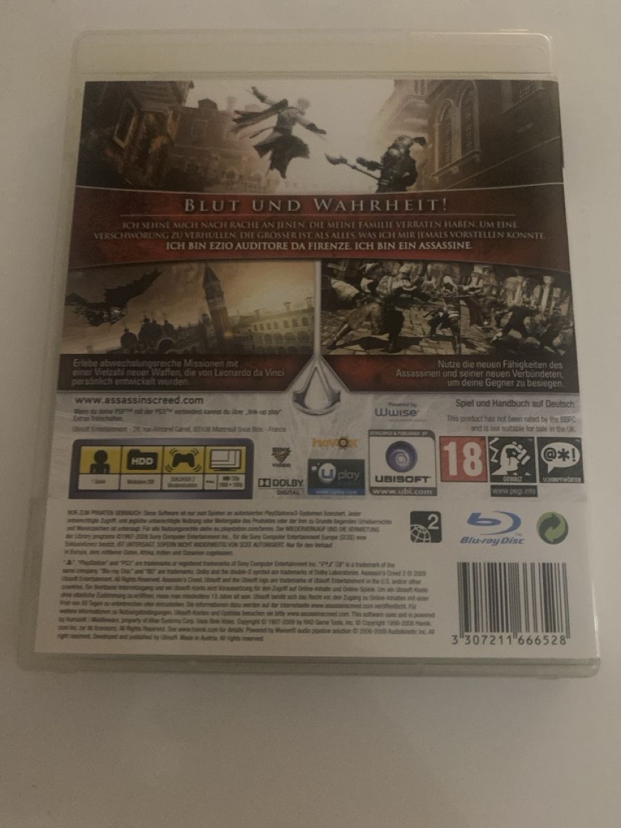 Sony Giochi: Assasins Creed 2 PS3 – Usato da Suhr venduto da SchnapperCH 1