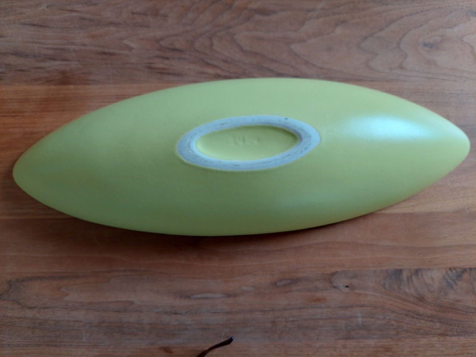 Ciotole: Grüne Design Schale, besondere "Schiffchen-"Form – Usato da Brunnen venduto da Livianda 1