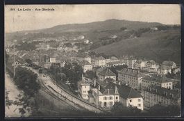 AK Le Locle, Vue Générale, 1913