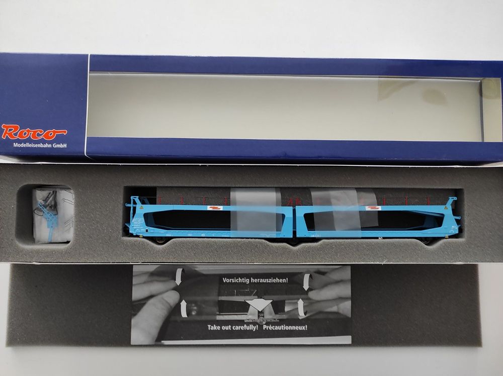 Wagon porte-autos de la STVA - R66541 - Roco - Wagons marchandises