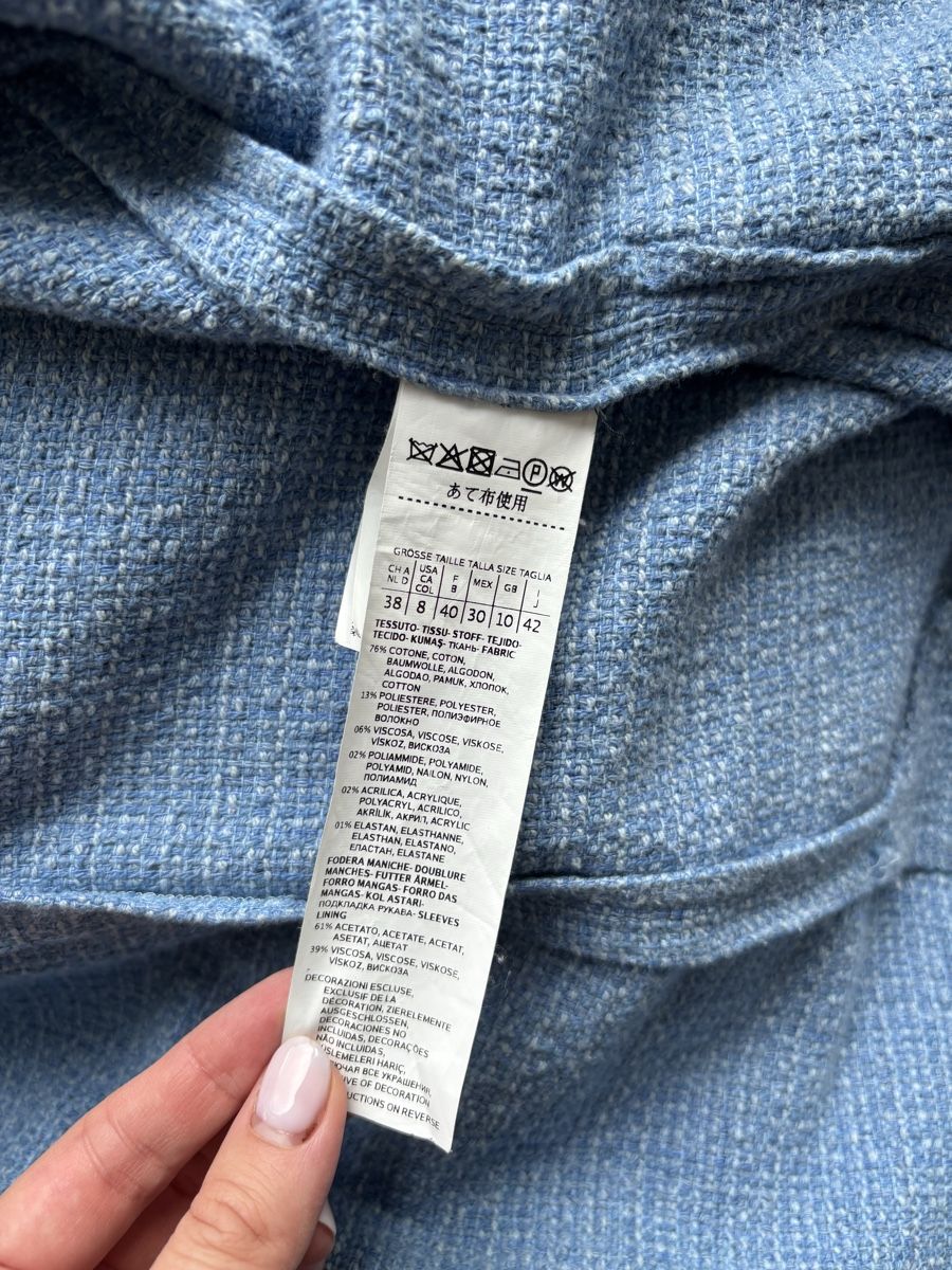 Giacche: Max Mara Weekend Übergangsjacke Gr. 38 Hellblau Top! – Usato da Teufen AR venduto da Verena1991 1
