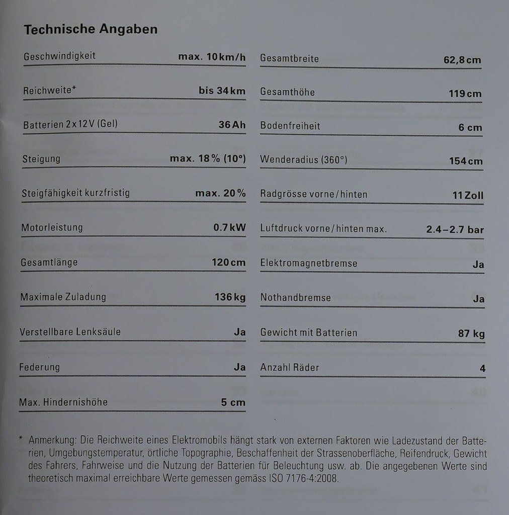Veicoli elettrici: Seniorenmobil HS-558 – Usato da Baar venduto da Heirib 8