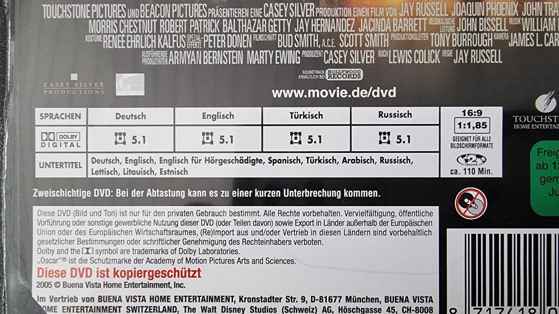 Alle DVDs: DVD Im Feuer / John Travolta – Gebraucht aus Oetwil am See von fineli2 1