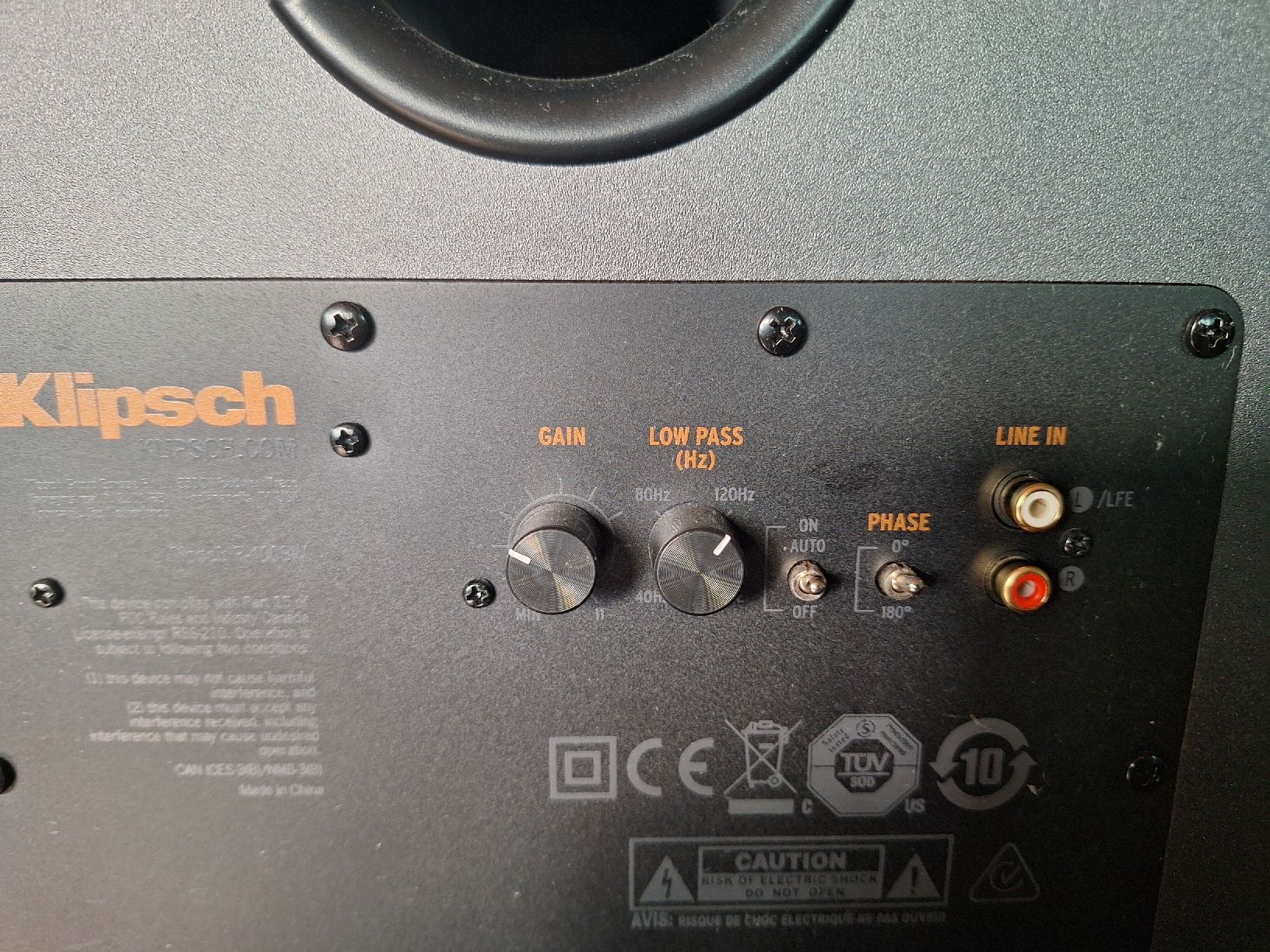 Klipsch Heimkino: Klipsch R-100SW Subwoofer – Gebraucht aus Weiningen ZH von scr_nh8m 6