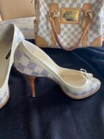 Louis Vuitton Pumps, Damier Azur Limitierung NEU Gr. 40