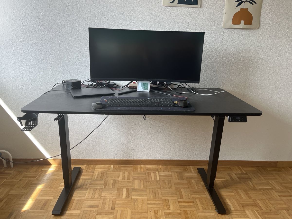 Bureaux: Adjustable Desk, Electric Height Adjustable Black – Neuf (Voir description) à Steffisburg par est_hvf5 3
