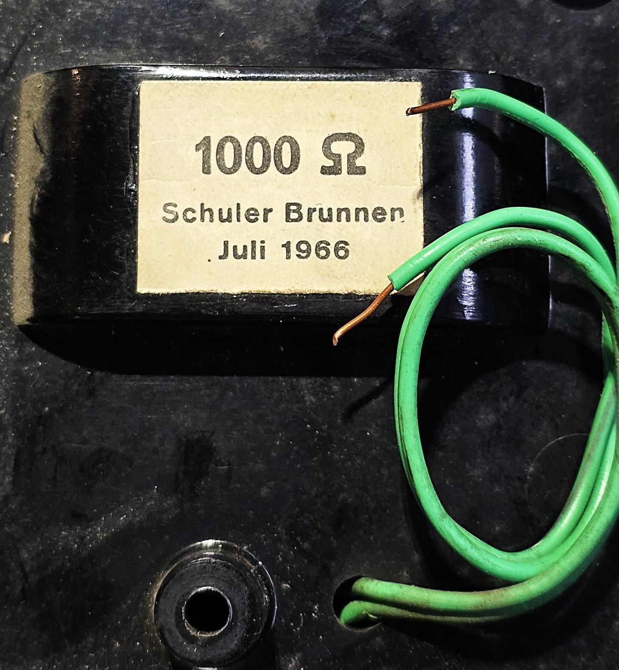 Campanacci mucche: PTT Telefonglocke – Usato da Rüegsauschachen venduto da Hef401 2