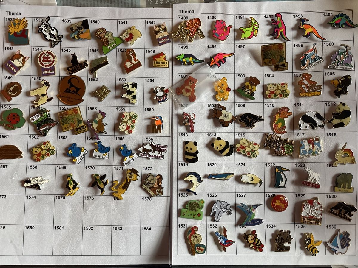 Plaketten & Abzeichen: Pins Tiere – Gebraucht aus Lützelflüh-Goldbach von NicoleL.