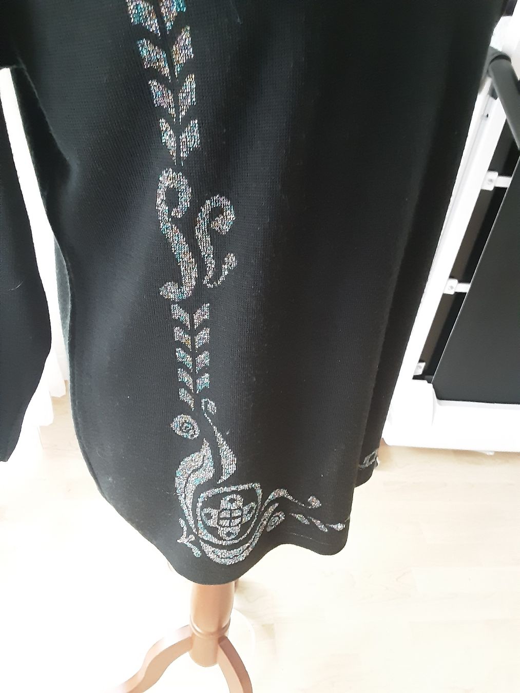 Pullover & Sweatshirts: Schwarzer  Strickpullover mit speziellem muster ,gr44 .. 46 – Neu (gemäss Beschreibung) aus wolfhalden von 46464646 3