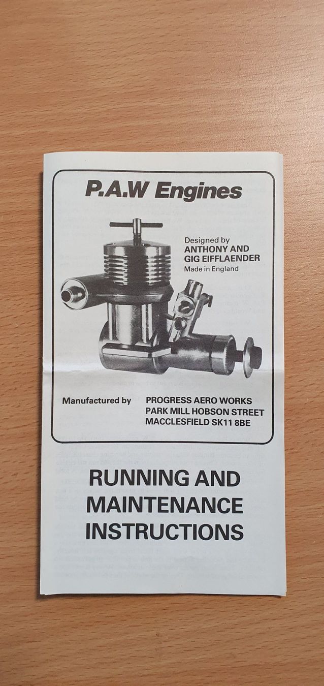 Modellismo RC: Modellmotor P.A.W. 249  Glow – Nuovo (secondo la descrizione) da Grosswangen venduto da heus 9
