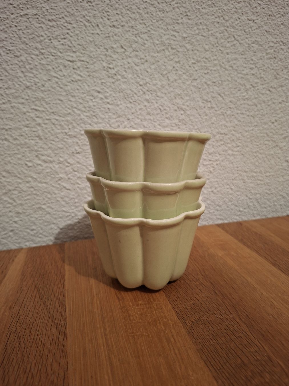 Backformen: 3x Puddingform Rössler hellgrün – Gebraucht aus Basel von Lovintage 1