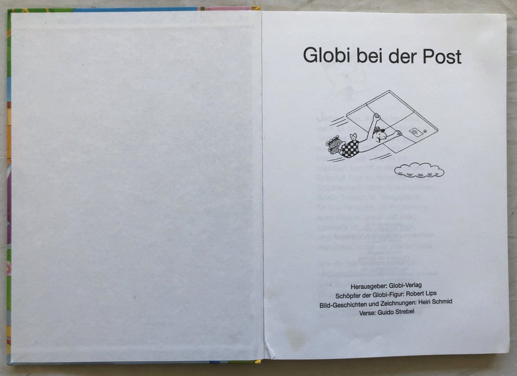 Fumetti: Globi bei der Post - Band 65 - 1.Auflage – Usato da Schaffhausen venduto da durruti 2