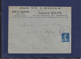 Bar de l'Etoile - C. Silve - Marseille - 1914 - Genève CICR