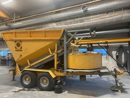 Betonmischanlage FIBO B1200 auf Fahrwerk Betonmischer