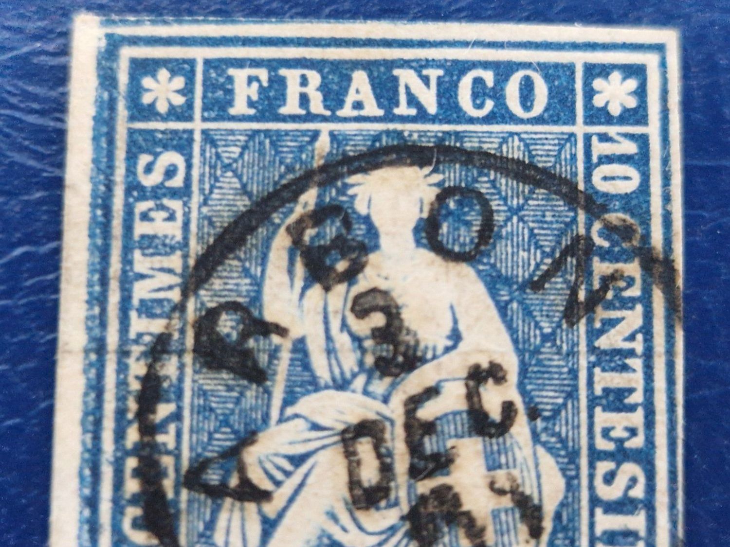 Tutti i francobolli: Strubel 23G, ab 1.- – Usato da Burgdorf venduto da Glossy01 1