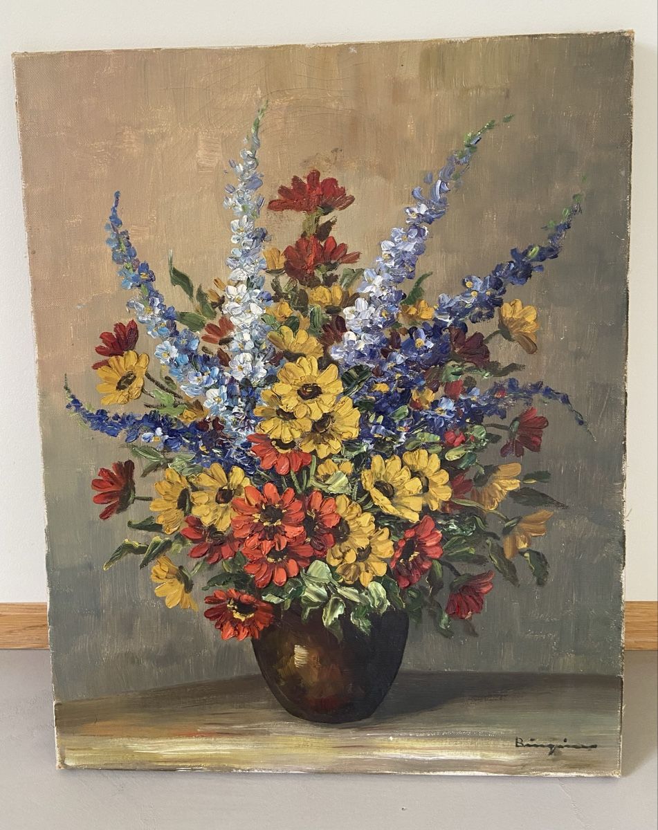 Dipinti: Stilleben Blumen  – Usato da Baden venduto da Sarahhedwig