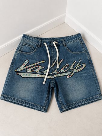 VALLEY Jeans Shorts Grösse 34 Sommerliche Kurz-Shorts - 5...