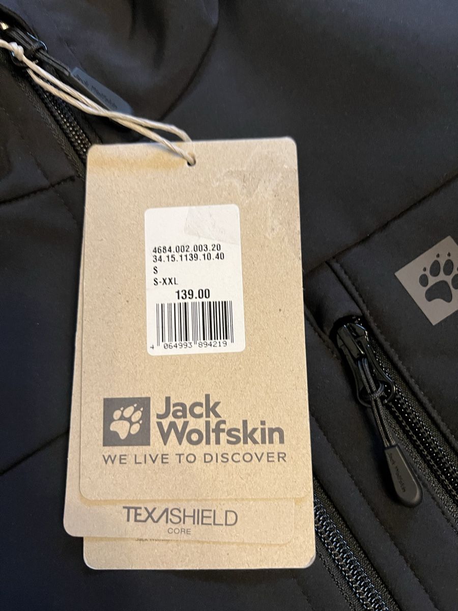 Jack Wolfskin Giacche: Jack Wolfskin Whirlwind Men Softshelljacke Herren Gr.S – Nuovo e nell'imballaggio originale da Thun venduto da sansan01 5