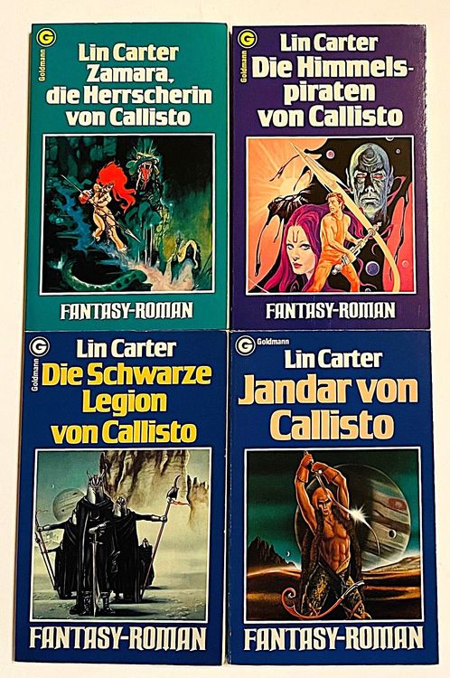 Lin Carter Callisto Zyklus, 8 Bände, Fantasy-Romane Top! (Gebraucht) in ...