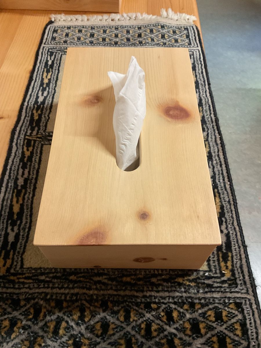 Articoli in legno: Kosmetiktücher Box Arve neu – Nuovo (secondo la descrizione) da Gais venduto da rot_xs2k 3