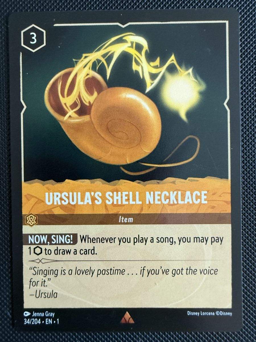 Disney Sammelbilder & Trading cards: Ursula‘s Shell Necklace – Neu (gemäss Beschreibung) aus Allenwinden von nam_1988