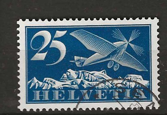 Alle Briefmarken: PA005z - Pro Aero F5z obl. – Gebraucht aus Trélex von Phil_Albert
