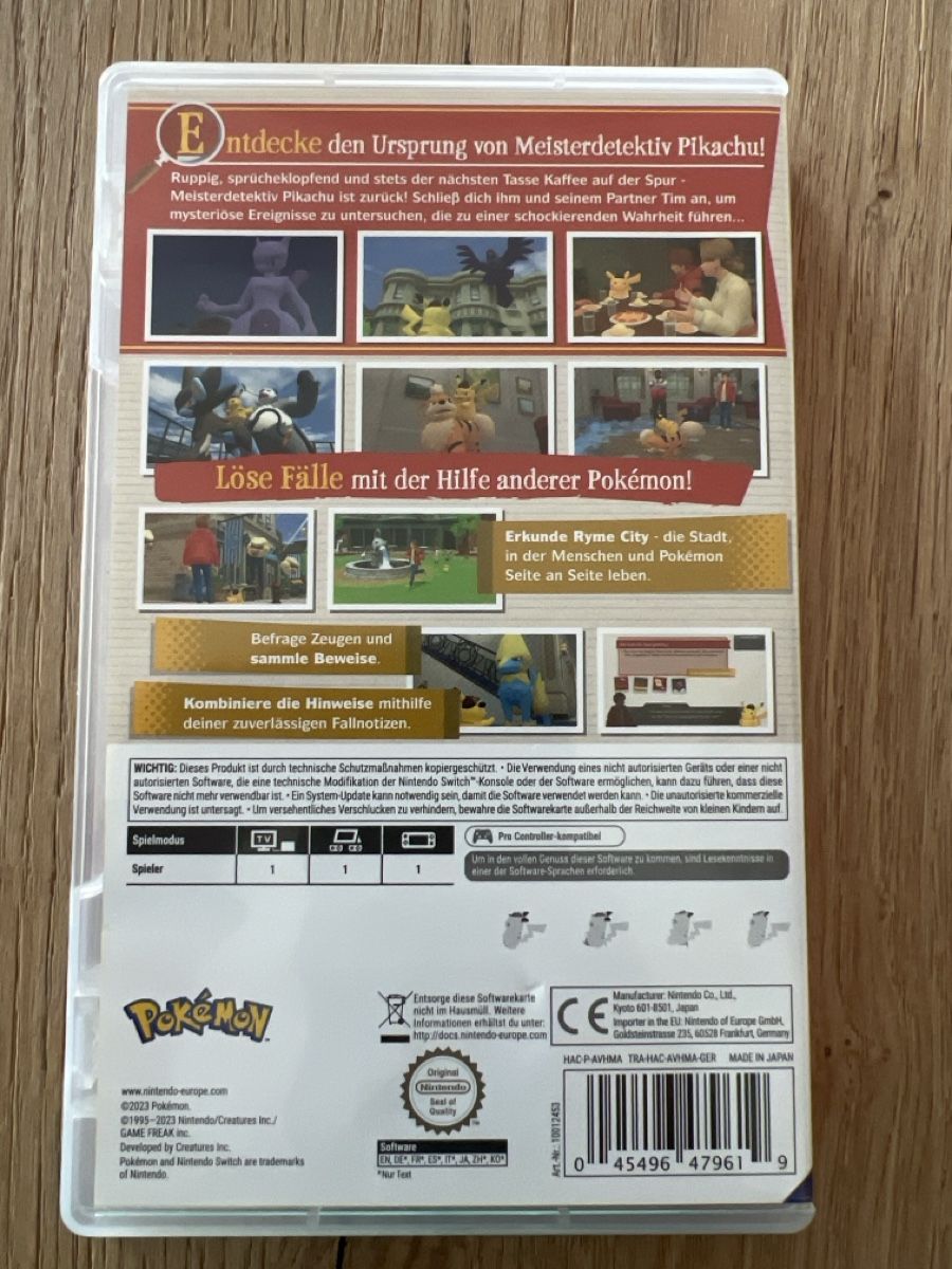 Nintendo Spiele: Pikachu kehrt zurück Nitendo Switch 1 – Gebraucht aus Oberbipp von MABU1988 2