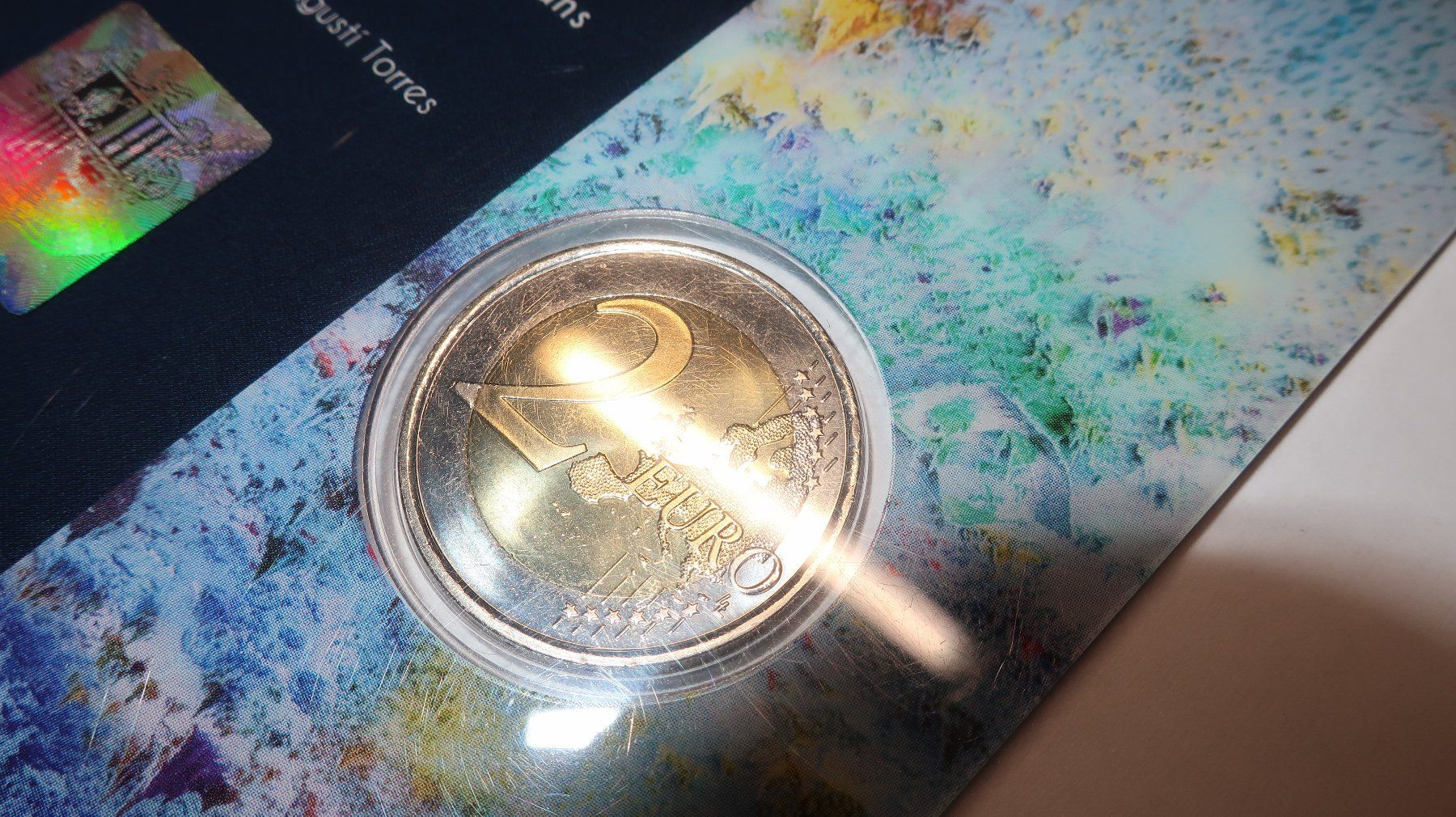 Alle Münzen: Andorra 2 Euros 2018  70 Anys – Gebraucht aus Cormoret von Pascalll2001 5